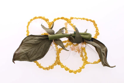 Broche florale en soie faite main Dolce &amp; Gabbana