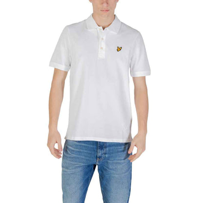 Lyle & Scott SP400VOG Katoen Polo Shirt Voor Heren – Wit