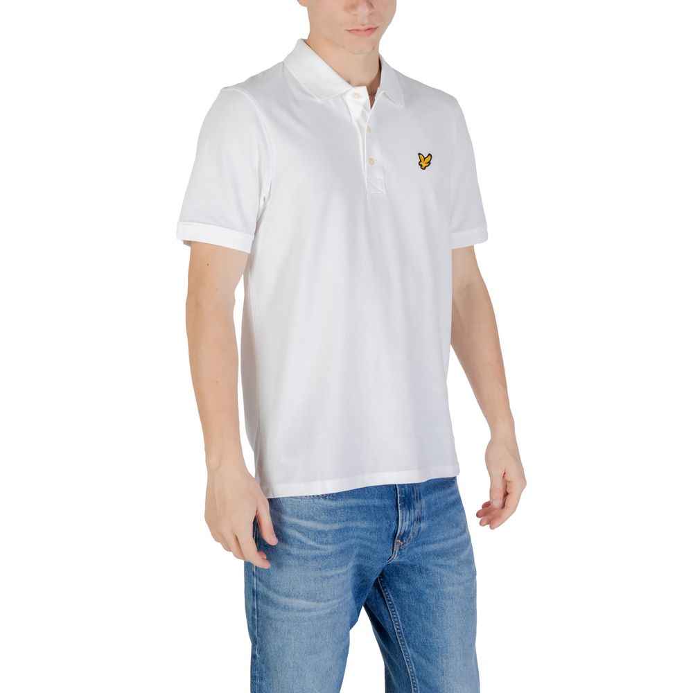 Lyle & Scott SP400VOG Katoen Polo Shirt Voor Heren – Wit