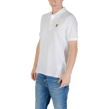 Lyle & Scott SP400VOG Katoen Polo Shirt Voor Heren – Wit
