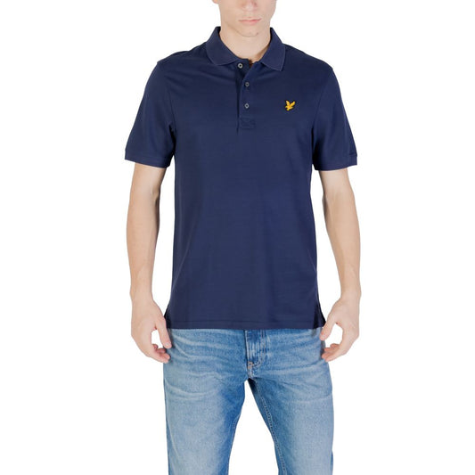 Polo en coton bleu Lyle &amp; Scott