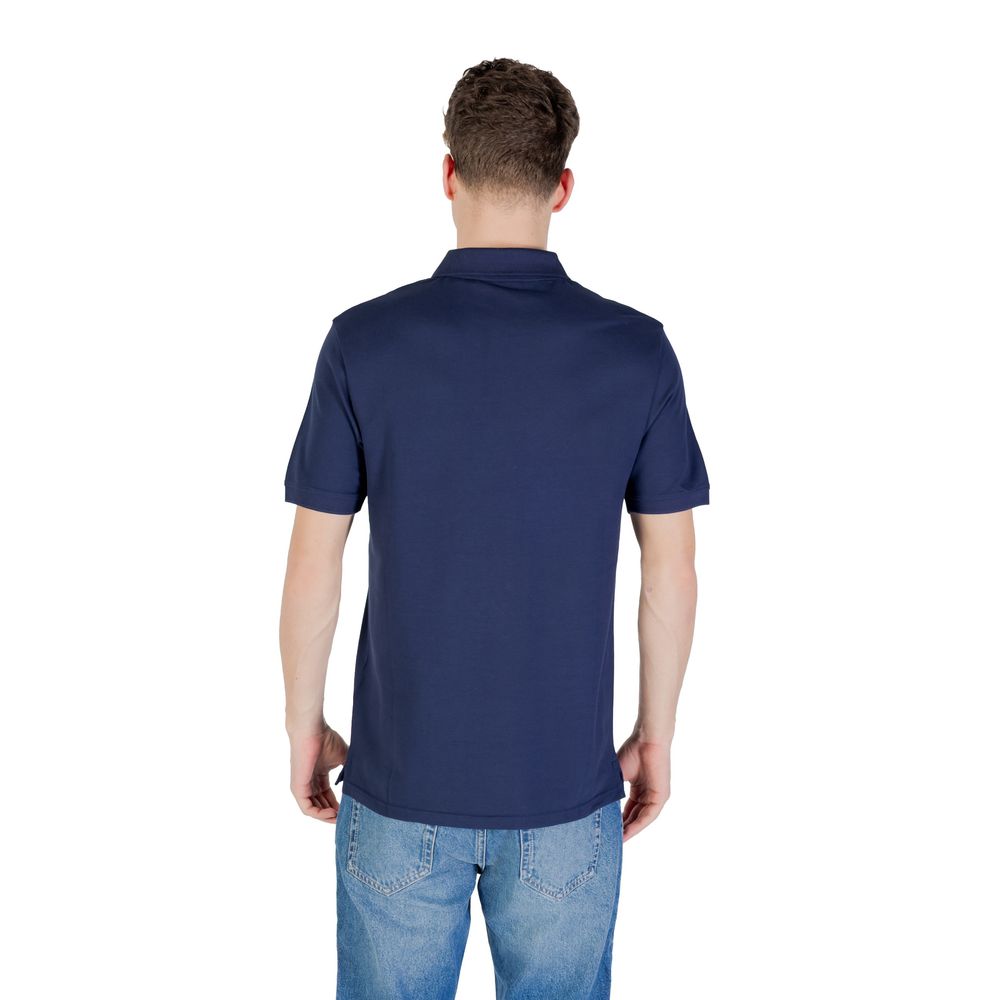 Polo en coton bleu Lyle &amp; Scott