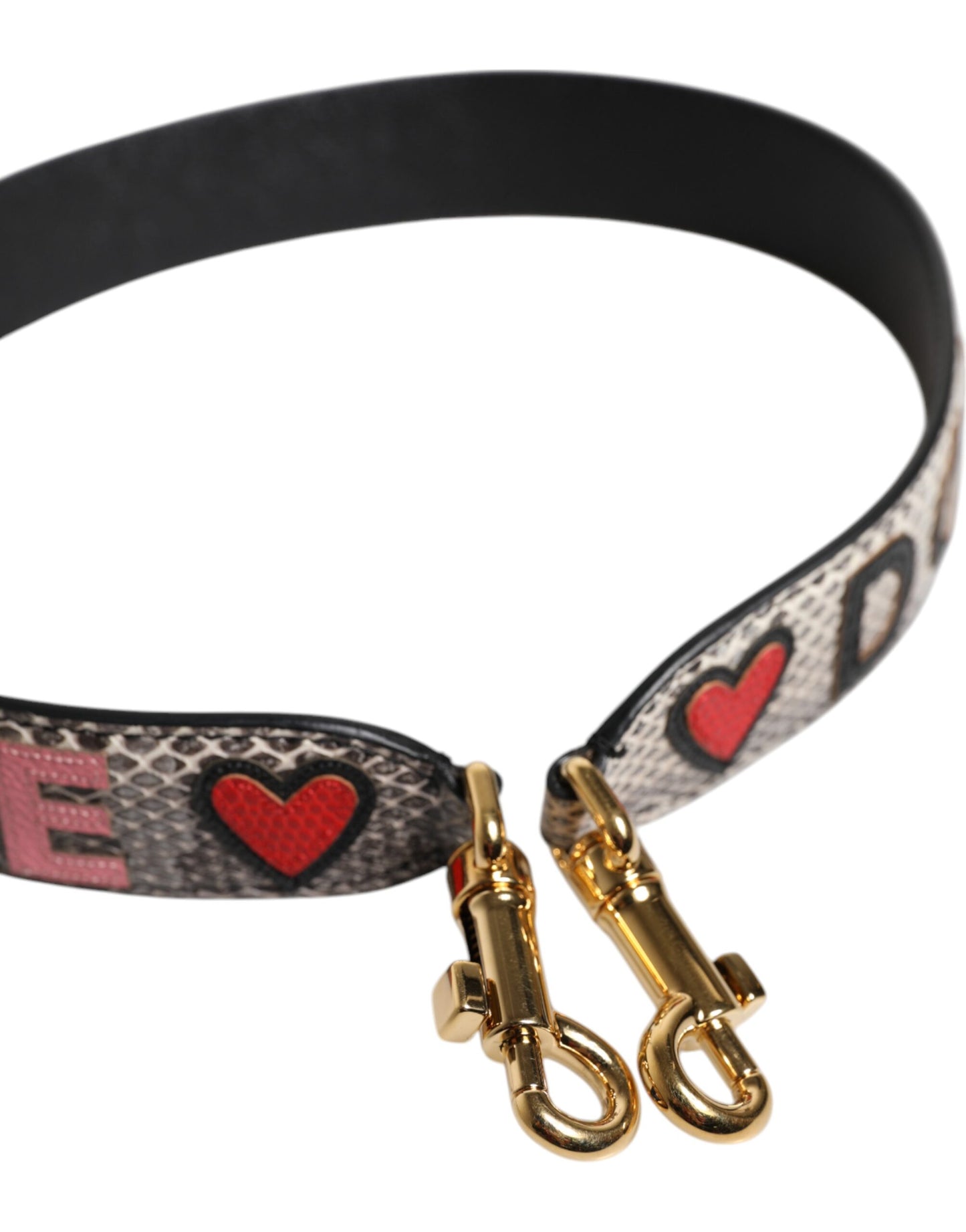 Dolce &amp; Gabbana Multicolor DG AMORE Patch Bag Shoulder Strap