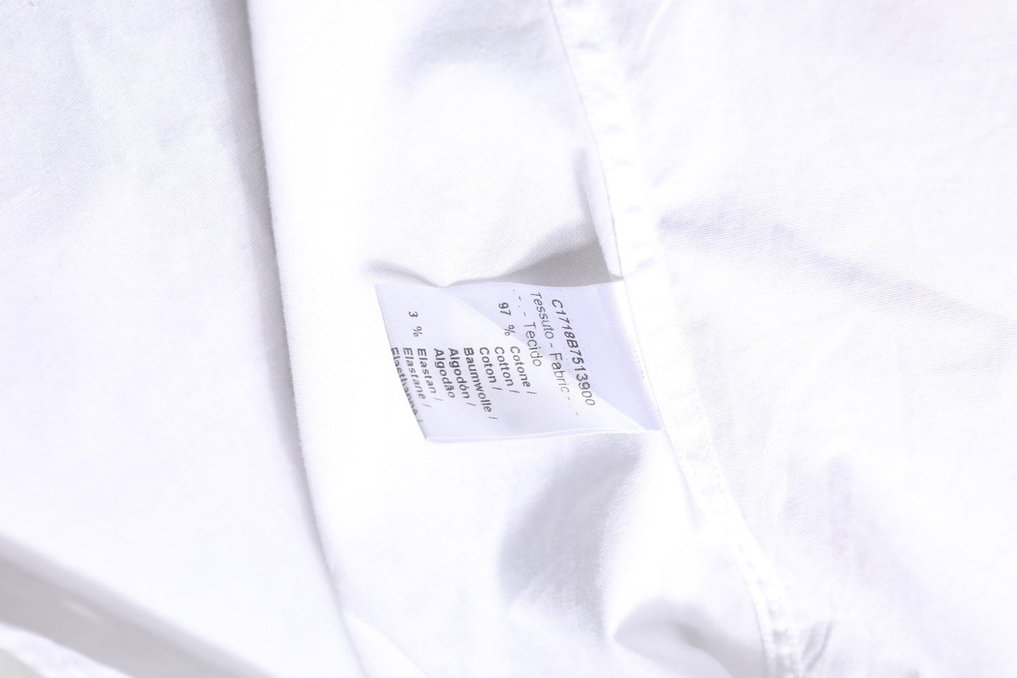 Daniele Alessandrini White Cotton Dress Formal Shirt by Daniele Alessandrini