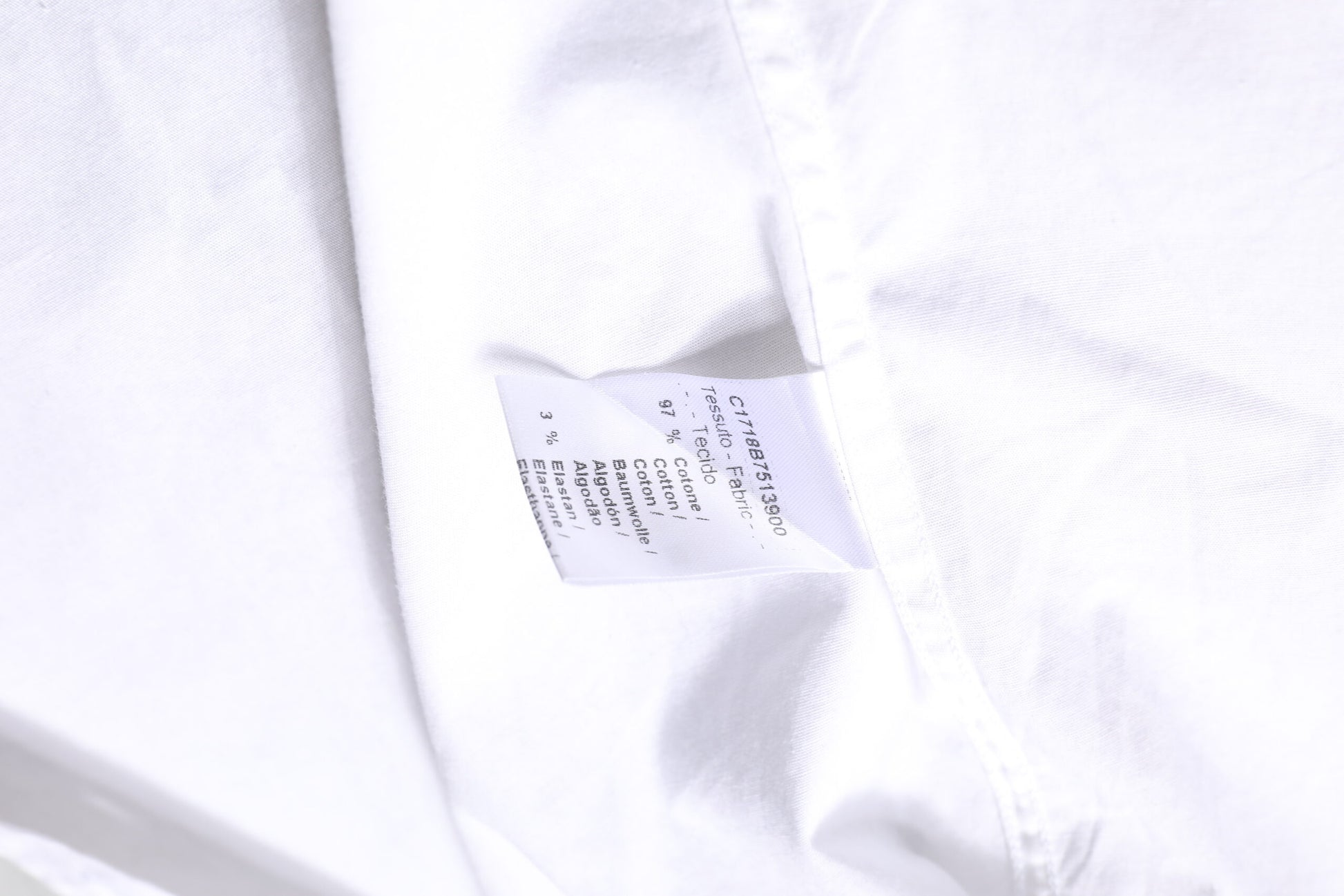 Daniele Alessandrini White Cotton Dress Formal Shirt by Daniele Alessandrini