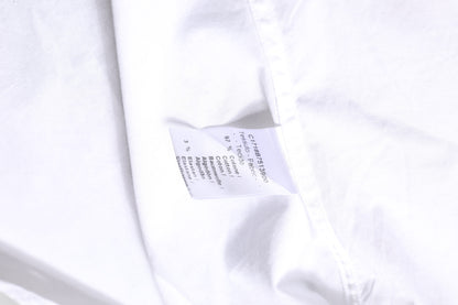 Daniele Alessandrini White Cotton Dress Formal Shirt by Daniele Alessandrini