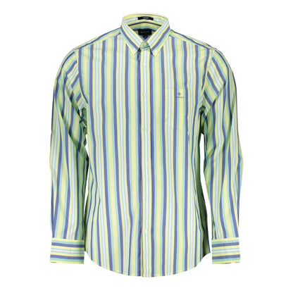 Gant Yellow Cotton Men Shirt by Gant