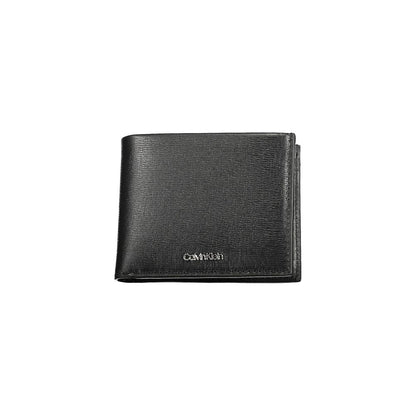Portefeuille homme Calvin Klein en polyester noir