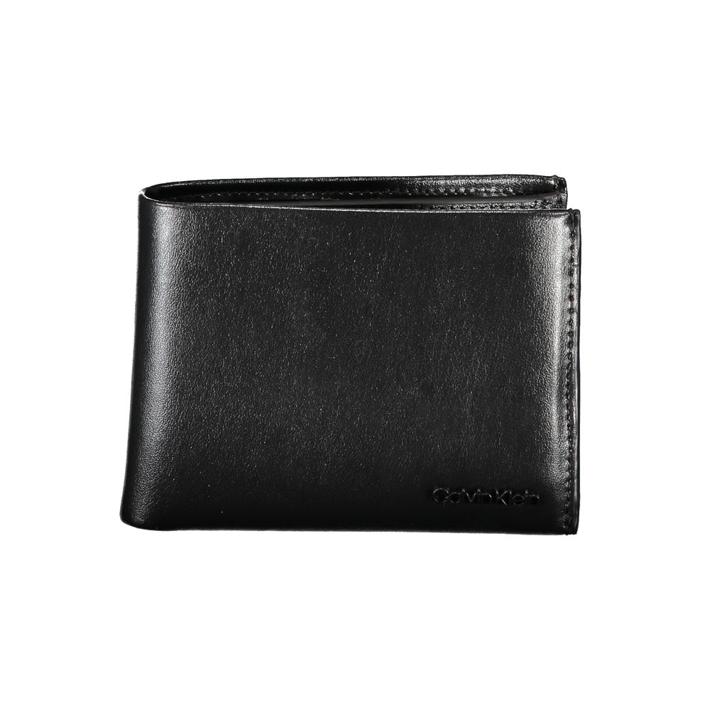 Calvin Klein Elegant Leather Wallet with RFID Block & Coin Purse by Calvin Klein