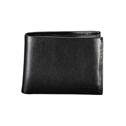 Portefeuille élégant en cuir Calvin Klein avec blocage RFID et porte-monnaie