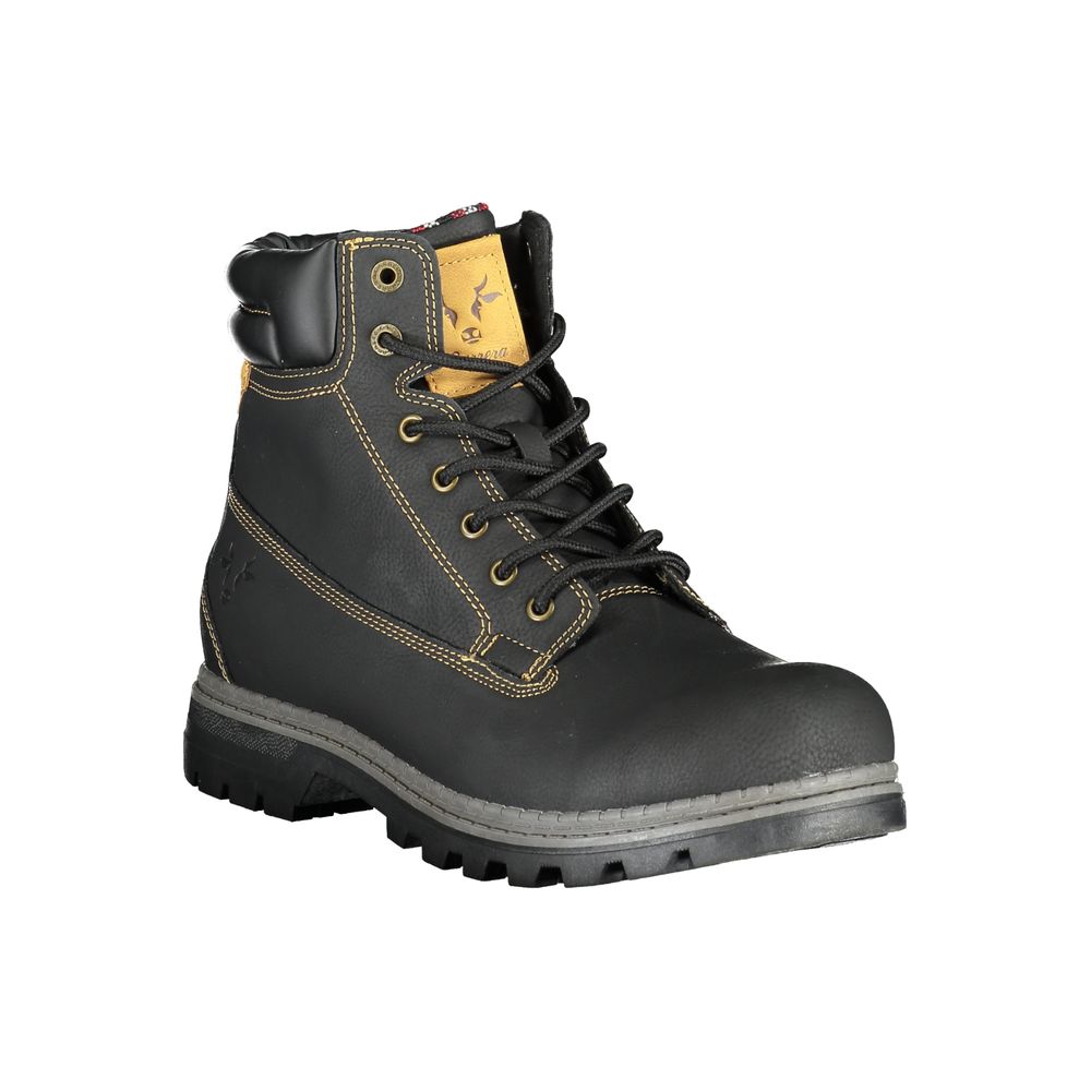 Carrera Sleek Lace-Up Boots with Contrast Accents by Carrera