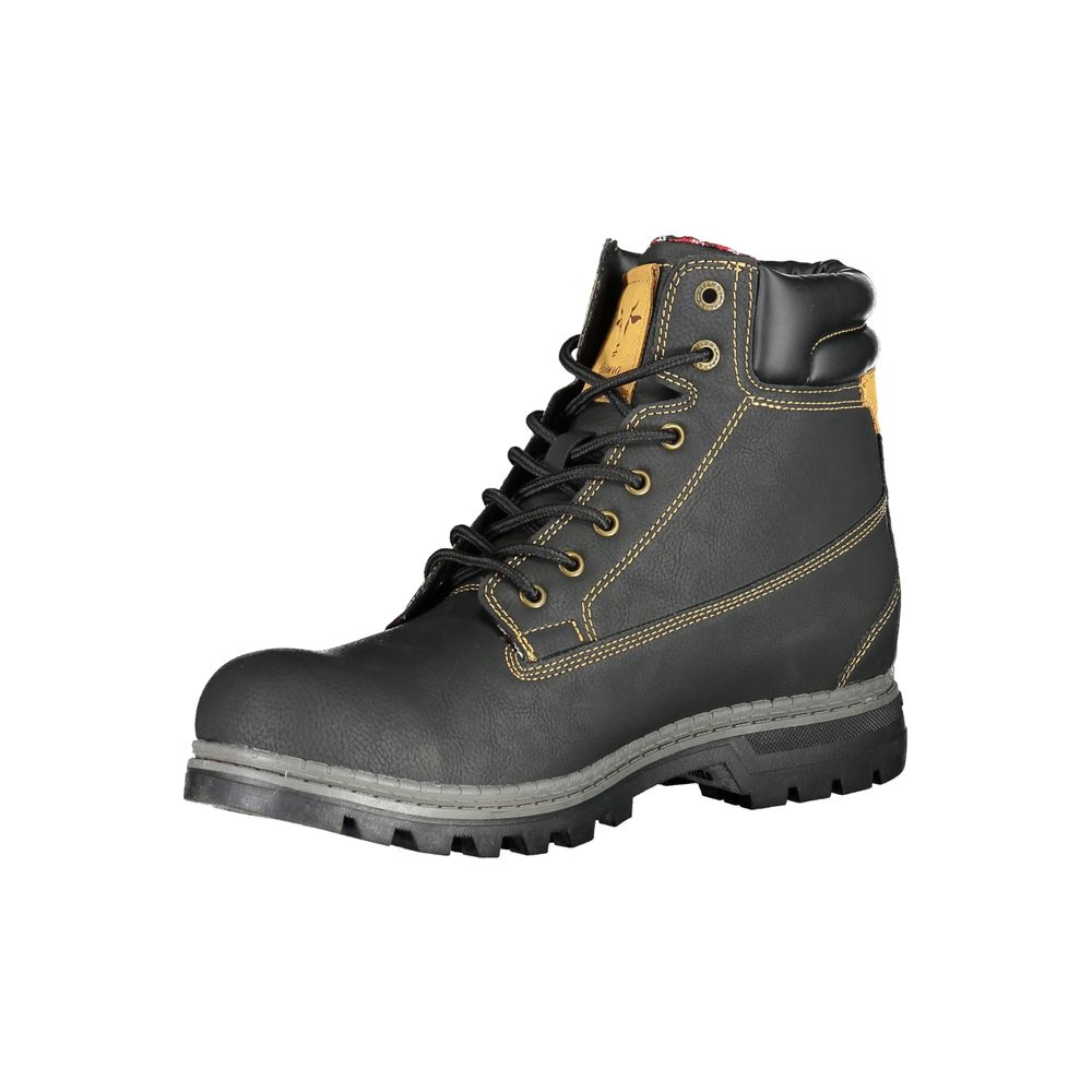 Carrera Sleek Lace-Up Boots with Contrast Accents by Carrera