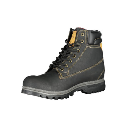 Carrera Sleek Lace-Up Boots with Contrast Accents by Carrera