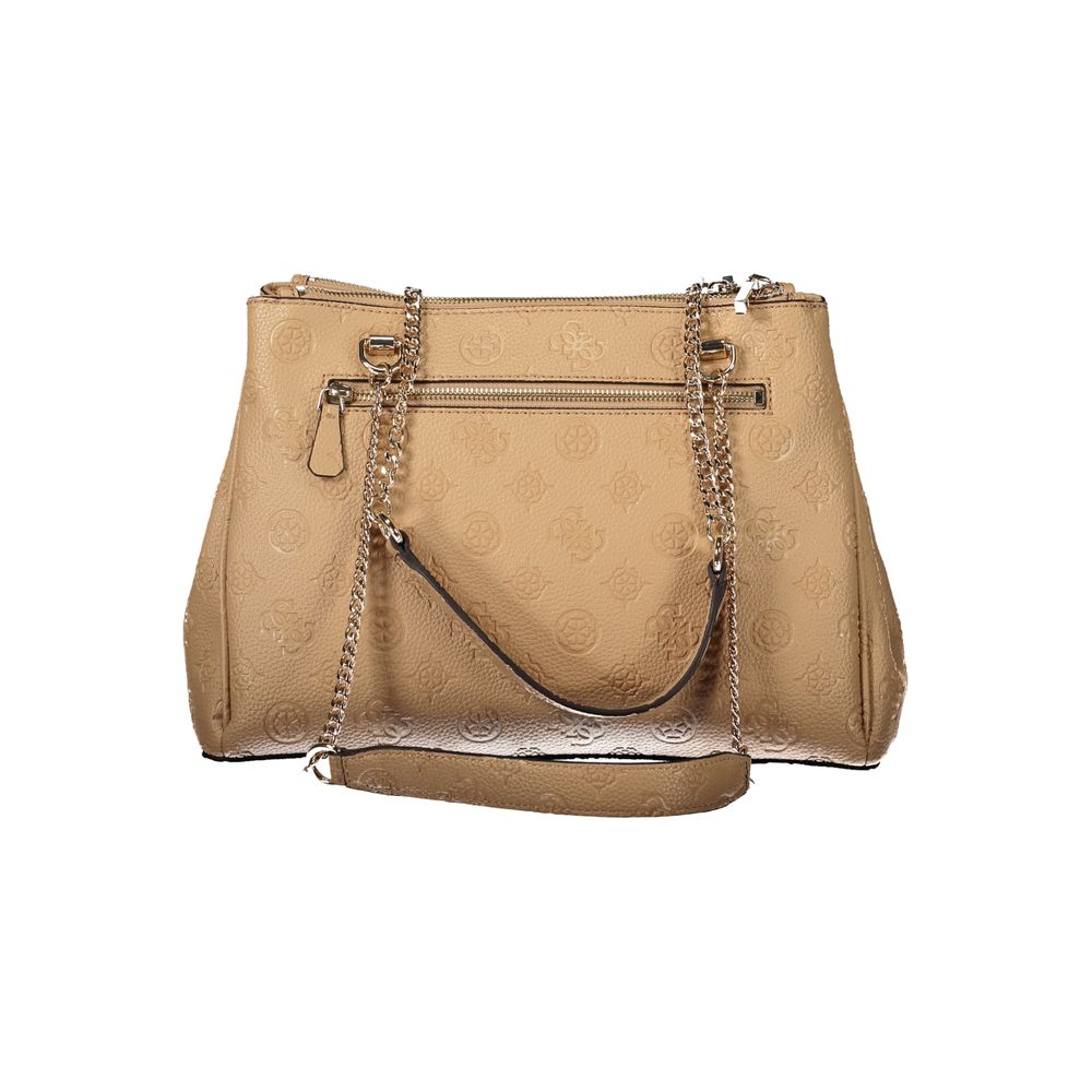 Guess Jeans Beige Polyethylene Women Handbag by Guess Jeans