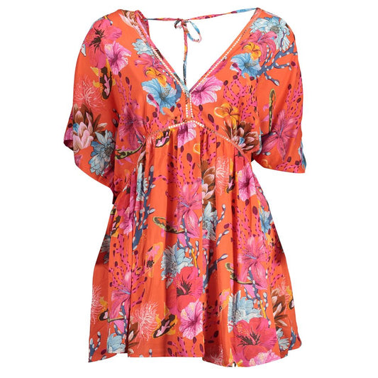 Desigual Red Viscose Women Dress by Desigual