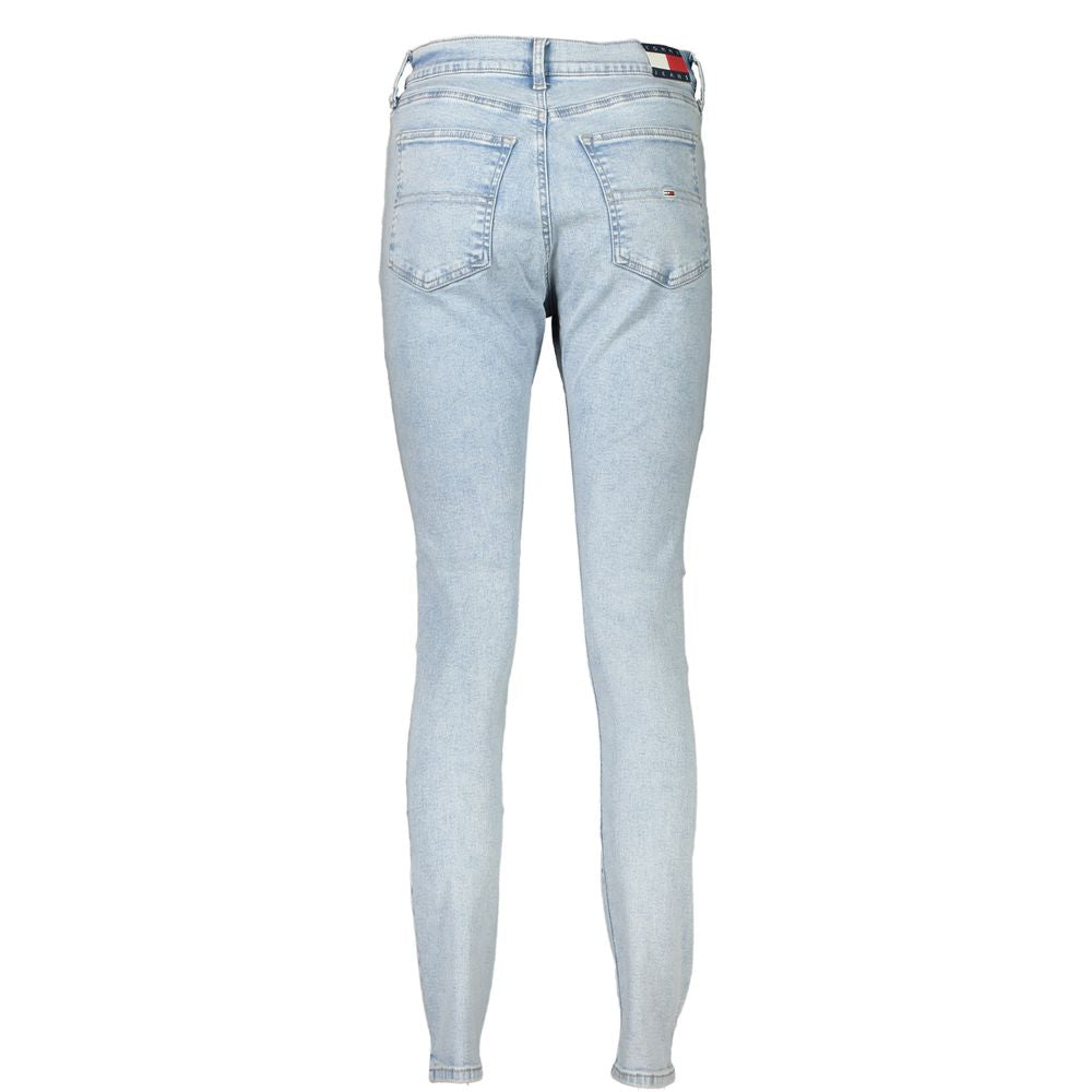 Tommy Hilfiger Light Blue Cotton Women Jeans by Tommy Hilfiger