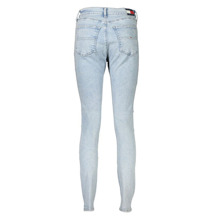 Tommy Hilfiger Light Blue Cotton Women Jeans by Tommy Hilfiger