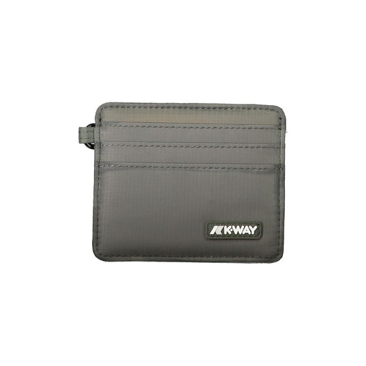 Portefeuille homme K-WAY en polyamide vert