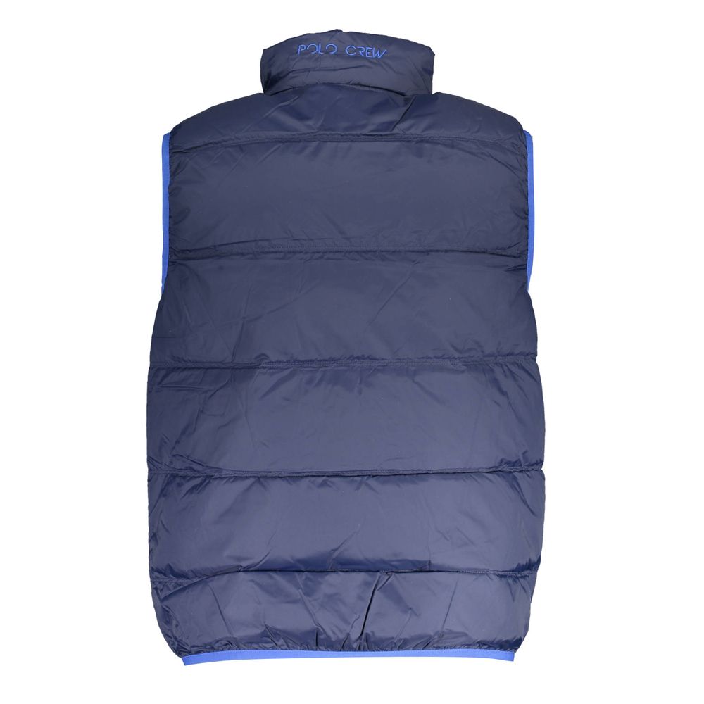 La Martina Blue Polyamide Men Jacket by La Martina