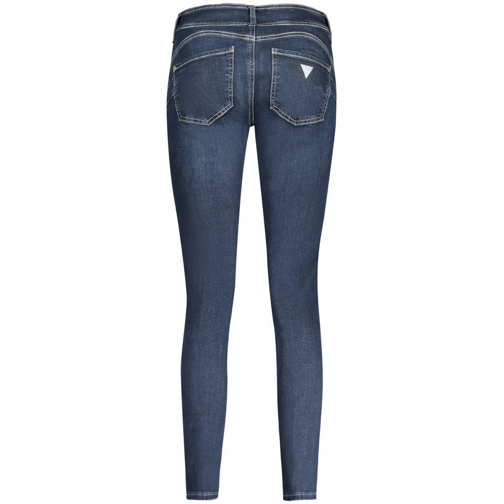 Guess Jeans Blue Cotton Jeans & Pant by Guess Jeans