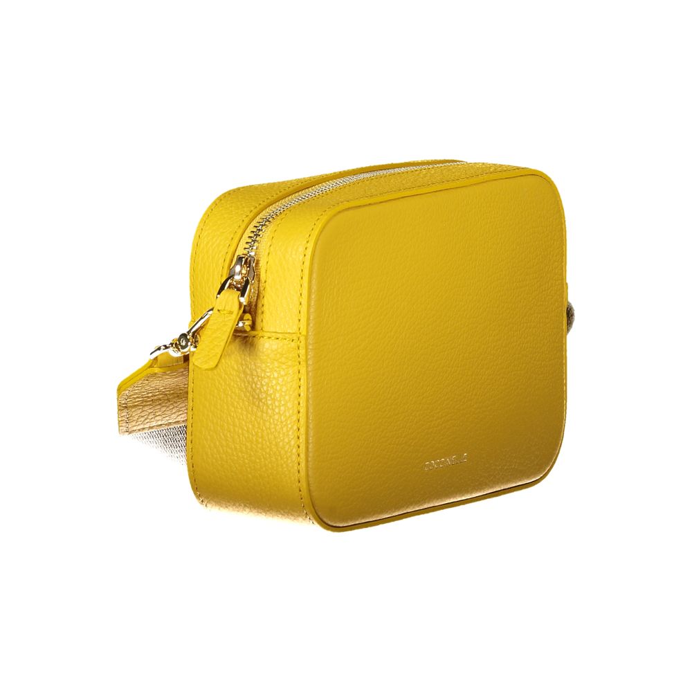 Coccinelle Yellow Leather Women Handbag by Coccinelle