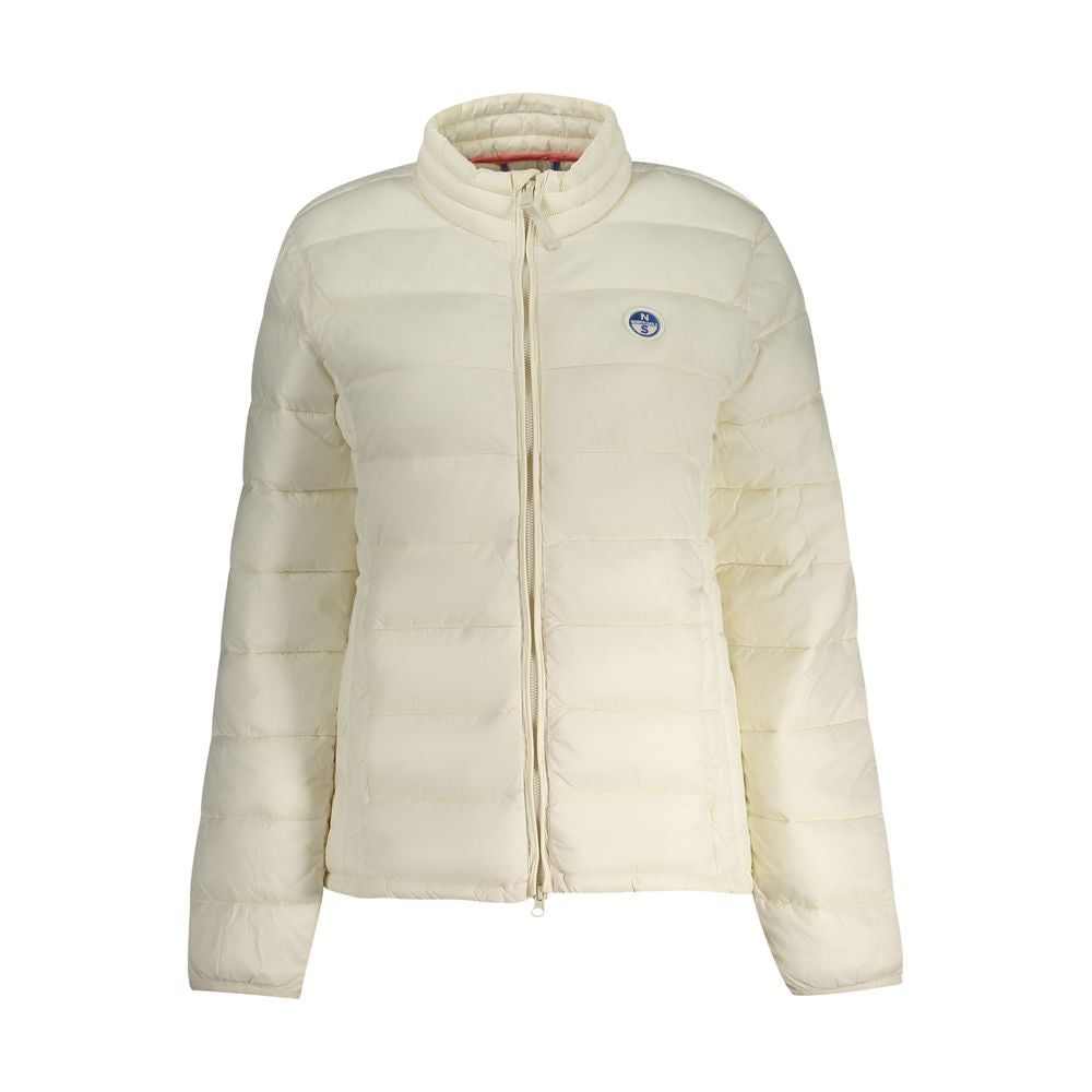 North Sails White Polyamide Jackets &amp; Coat