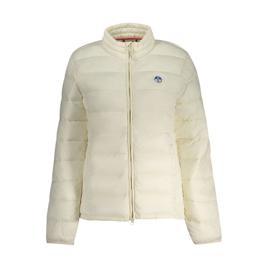 North Sails White Polyamide Jackets &amp; Coat