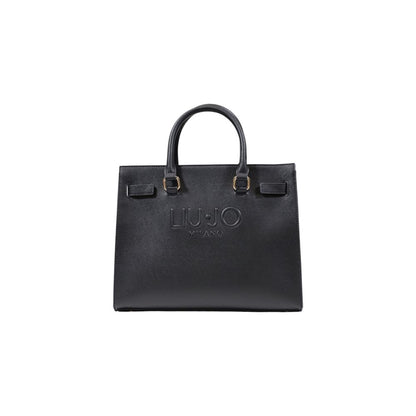 Sac à main en polyéthylène noir Liu Jo