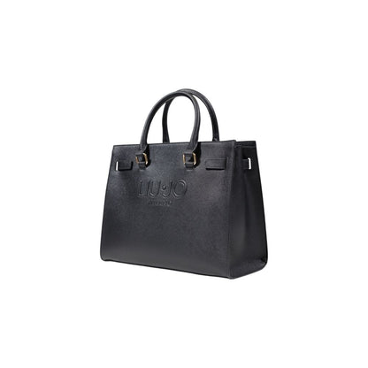 Sac à main en polyéthylène noir Liu Jo