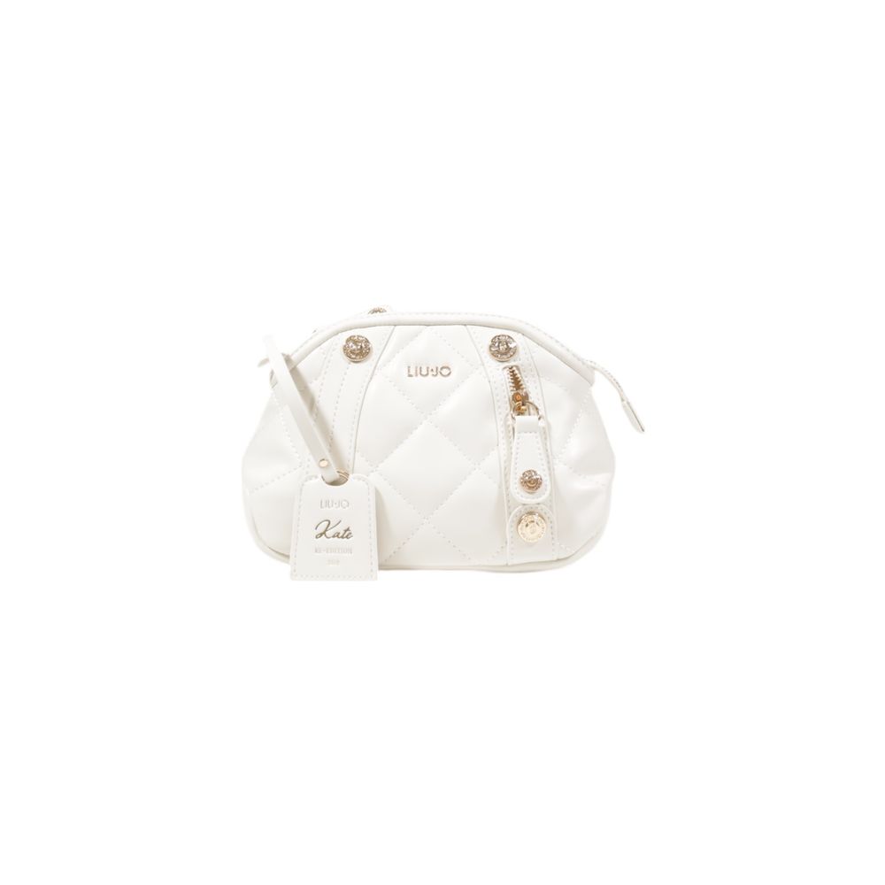 Liu Jo ECS Pochette AA5257E0015 PU Handtas Luxe - Crème