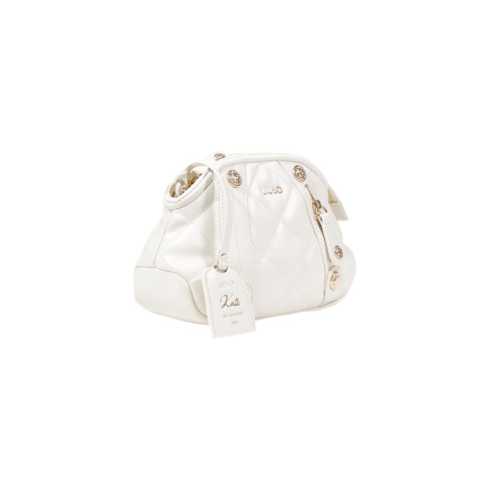 Liu Jo ECS Pochette AA5257E0015 PU Handtas Luxe - Crème