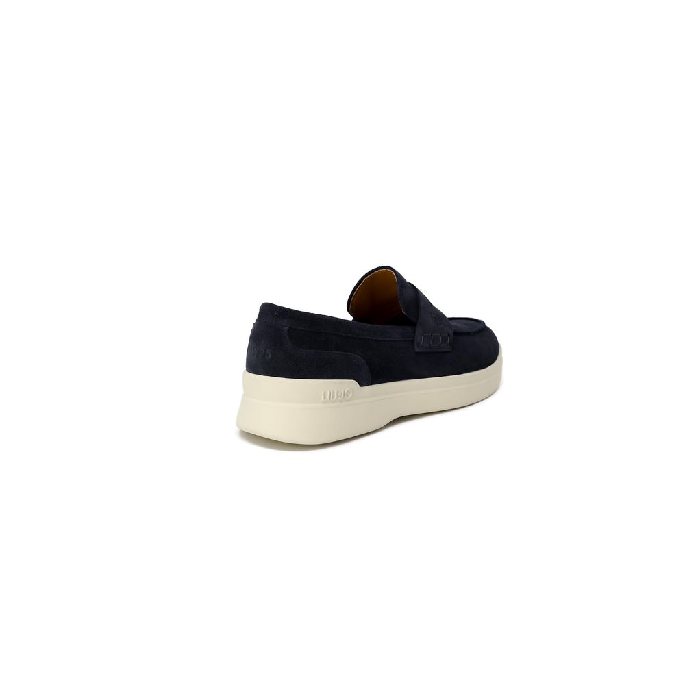 Liu Jo Chaussures décontractées en cuir suédé bleu