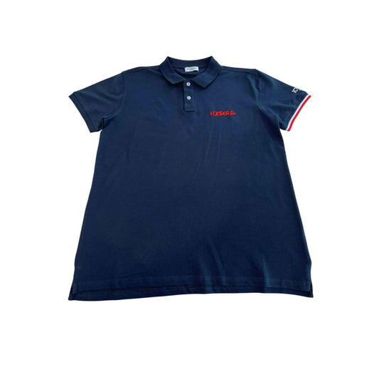 Polo homme en coton bleu iceberg