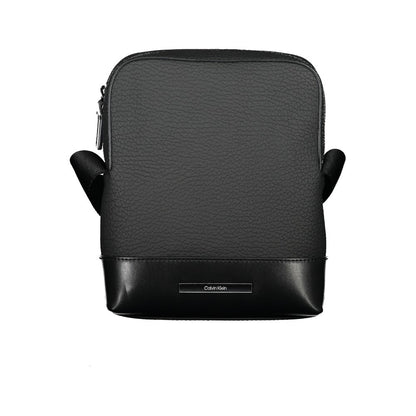 Sac à bandoulière noir élégant Calvin Klein avec détails contrastés