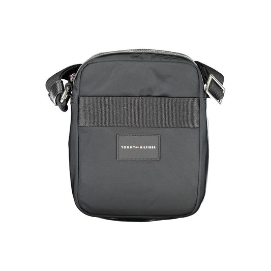 Sac à bandoulière en polyester noir Tommy Hilfiger