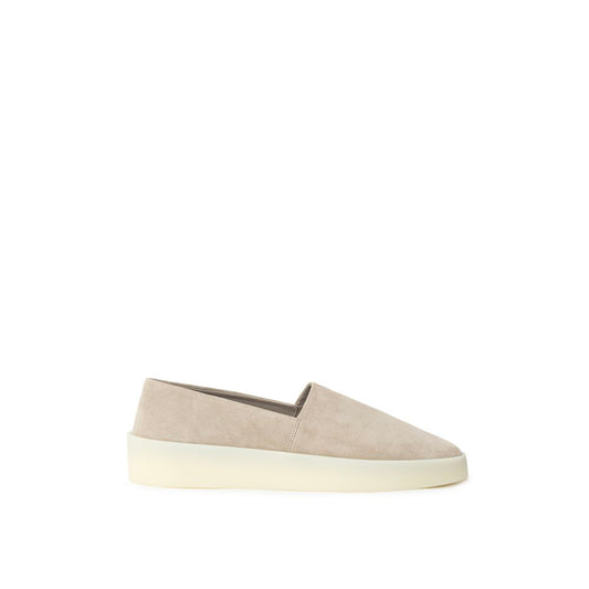 Fear Of God Gray Leather Slip-On Loafer