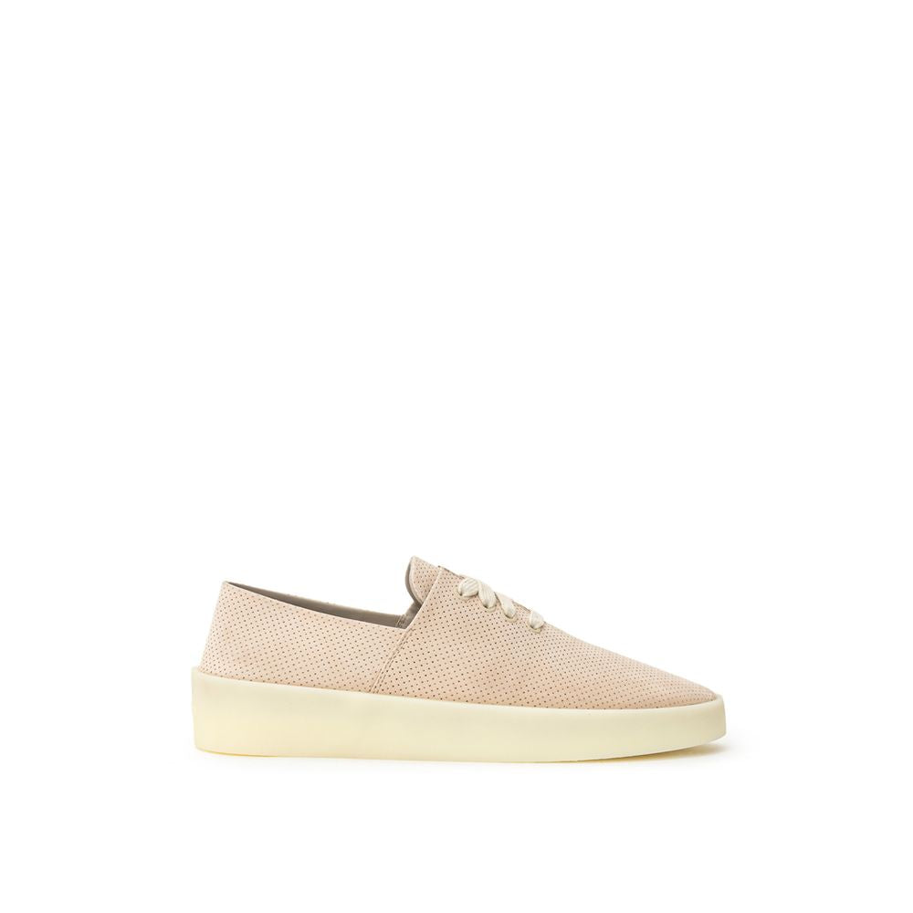 Fear Of God Beige Leather Sneaker by Fear Of God