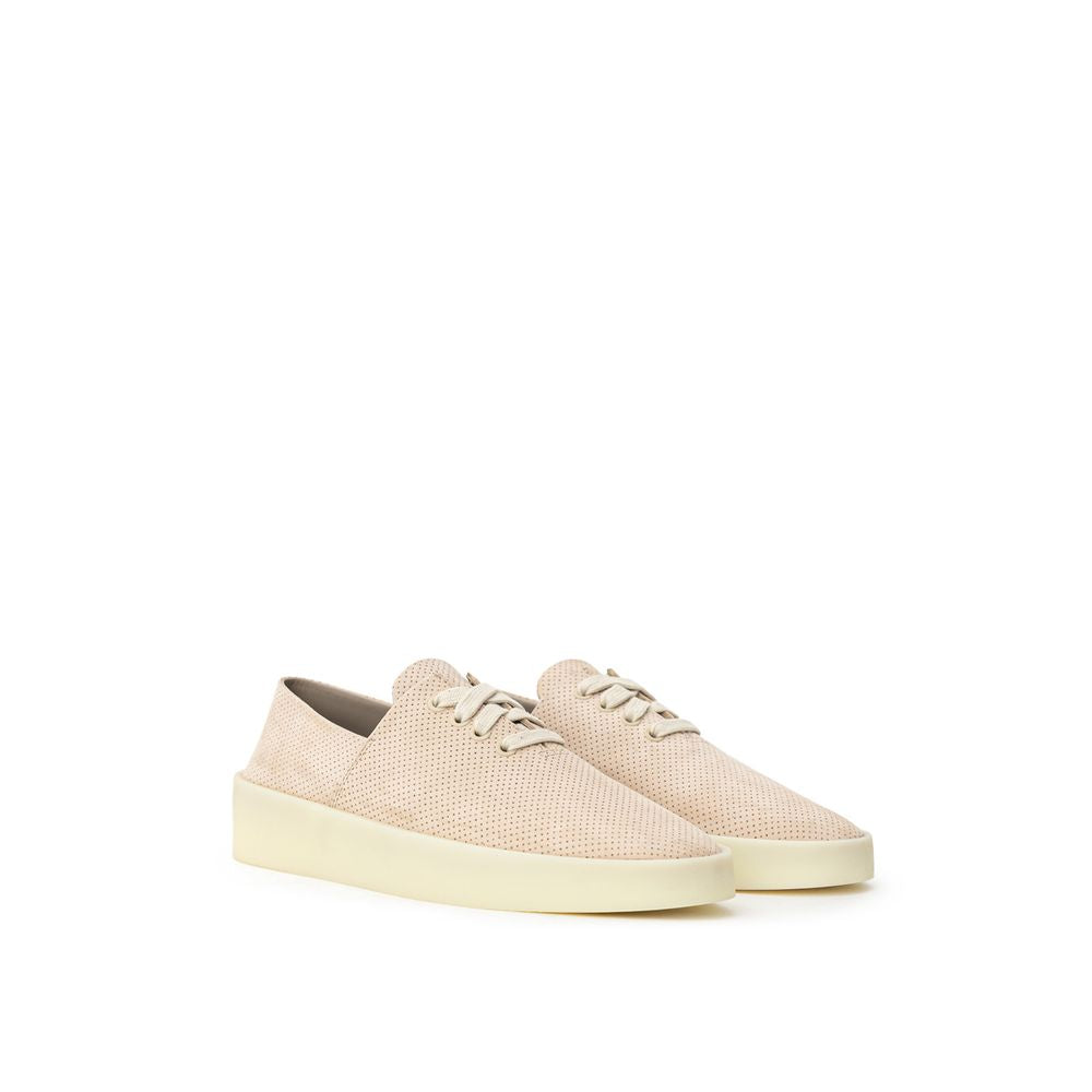 Fear Of God Beige Leather Sneaker by Fear Of God