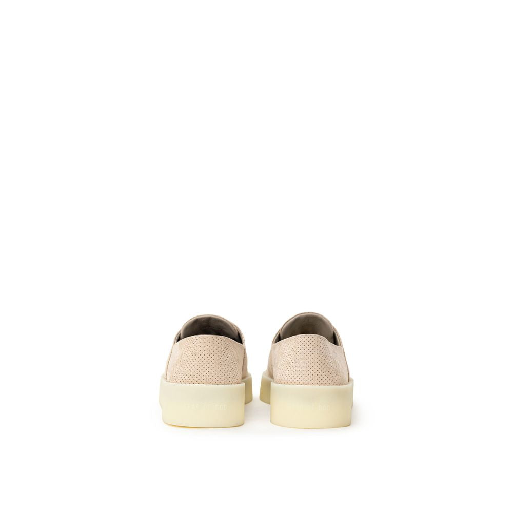 Fear Of God Beige Leather Sneaker by Fear Of God