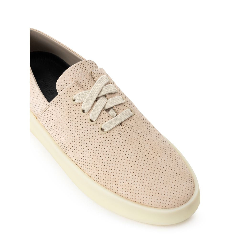 Fear Of God Beige Leather Sneaker by Fear Of God