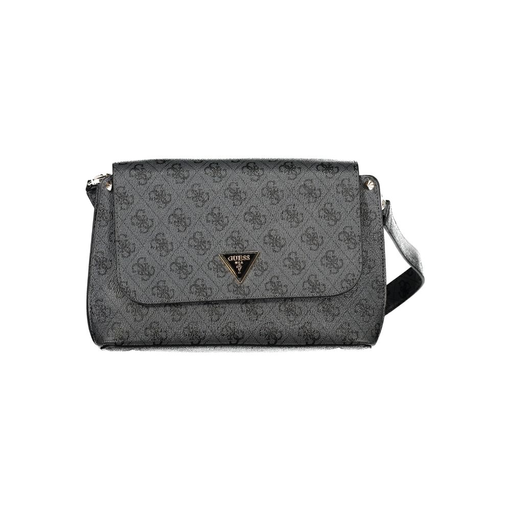 Guess Jeans Black Polyethylene Handbag by Guess Jeans