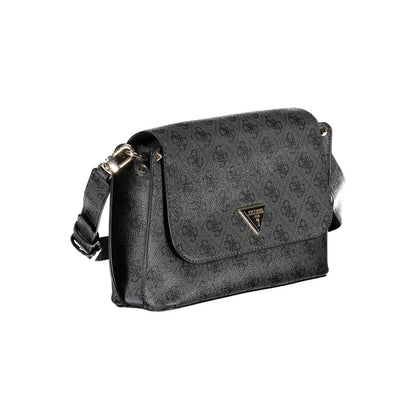 Guess Jeans Black Polyethylene Handbag by Guess Jeans