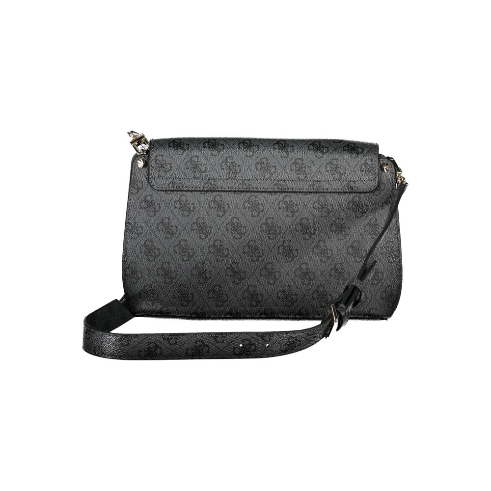 Guess Jeans Black Polyethylene Handbag by Guess Jeans