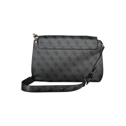 Guess Jeans Black Polyethylene Handbag by Guess Jeans
