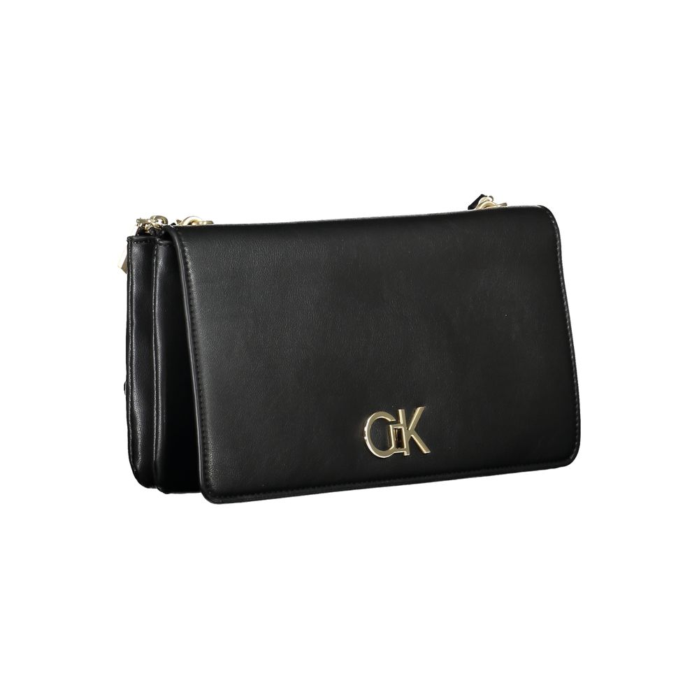 Calvin Klein Black Polyester Handbag by Calvin Klein