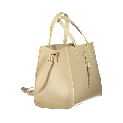 Mario Valentino Beige Polyethylene Handbag by Mario Valentino
