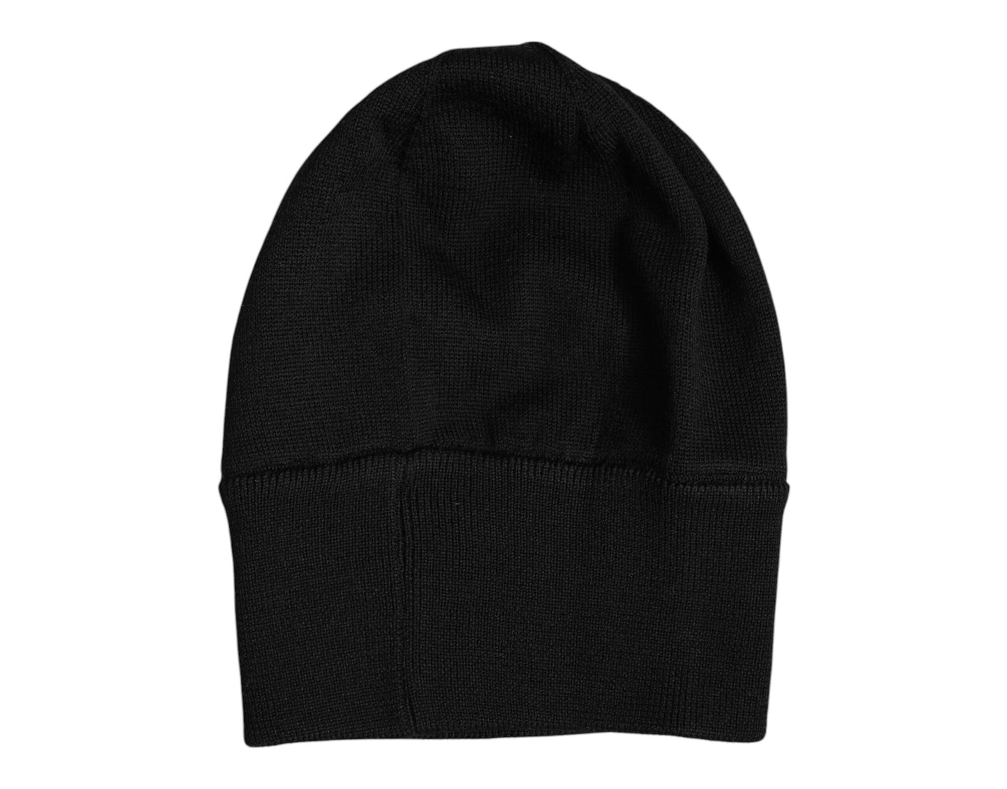 Dolce &amp; Gabbana Black #DGLOVESLONDON Knitted Beanie Hat