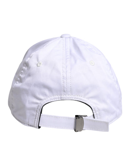 Dolce &amp; Gabbana White Gray Camouflage 6 Panels Baseball Cap