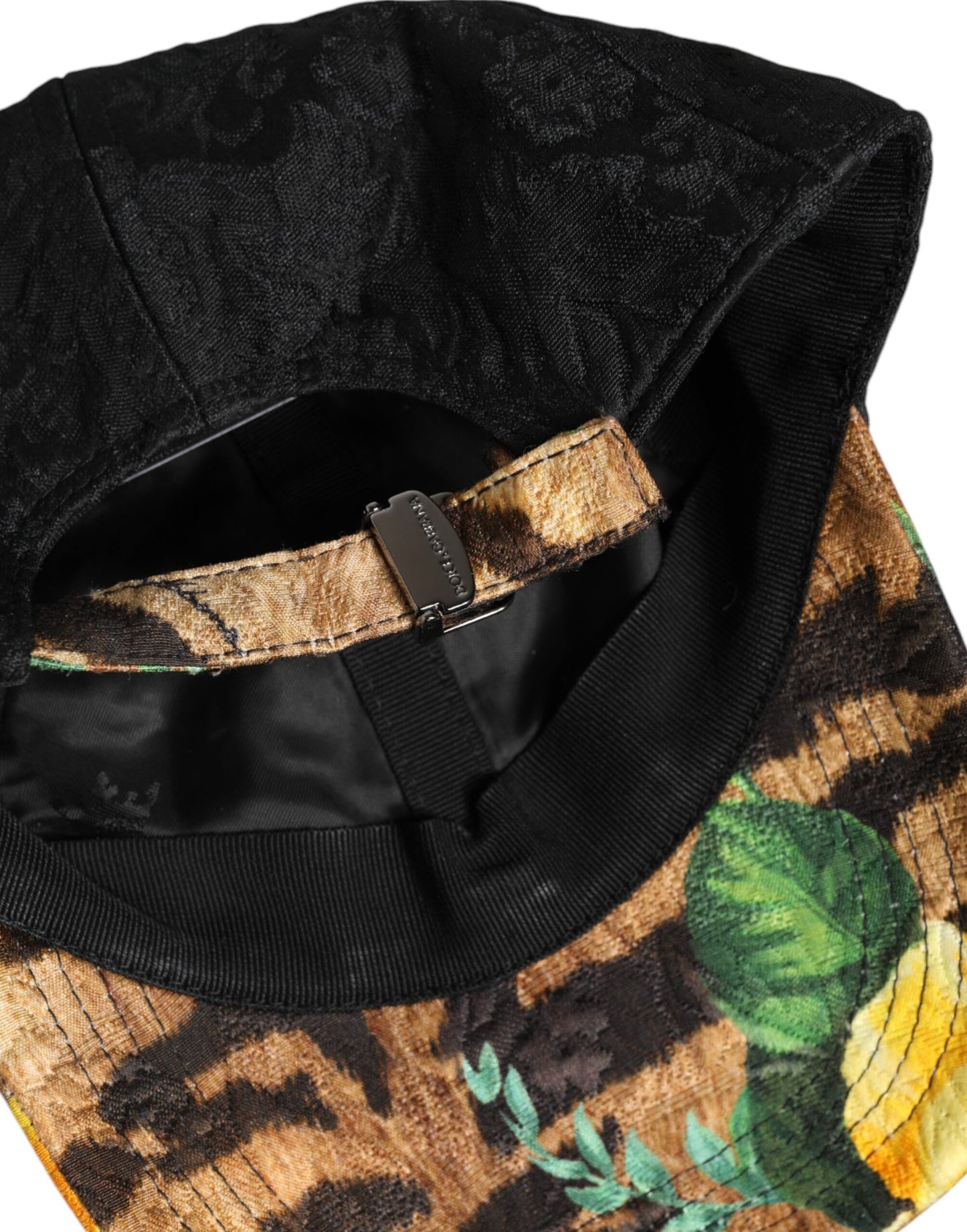 Dolce &amp; Gabbana Multicolor DG Logo Patch 6 Panels Baseball Cap