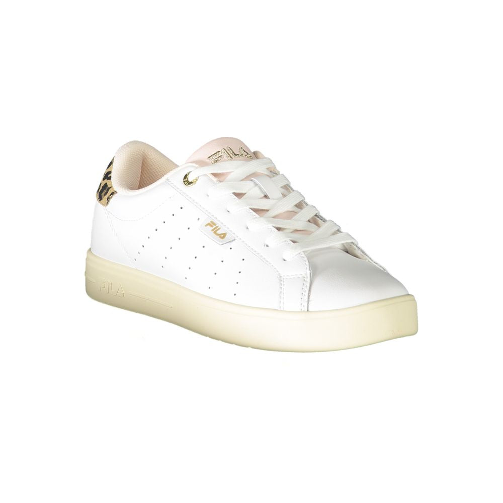 Fila White Leather Women Sneaker by Fila